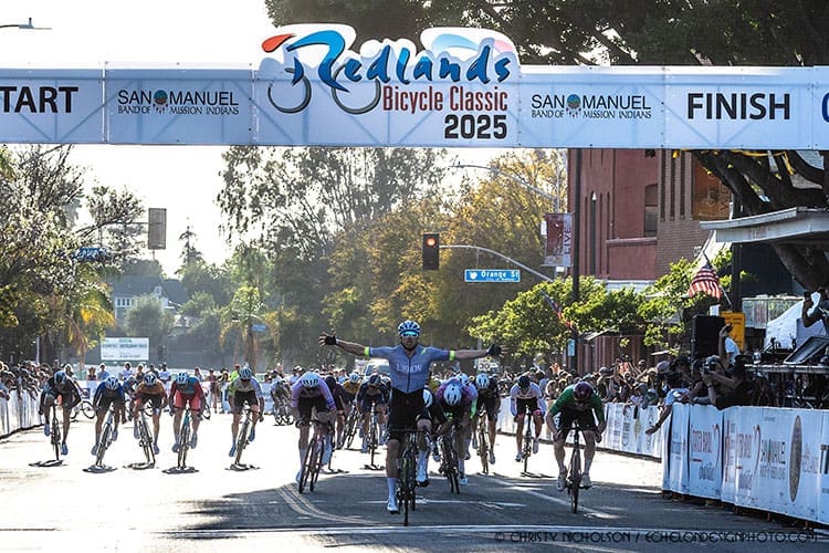 Discover highlights from the Redlands Classic Criterium that saw Danny Summerhill and Alia Shafi take thrilling wins.